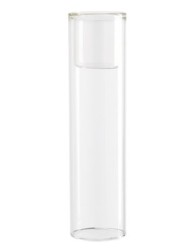 Portavela Floating Glass de vidrio