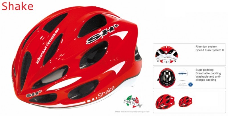 CASCO SH PLUS SHAKE ROJO