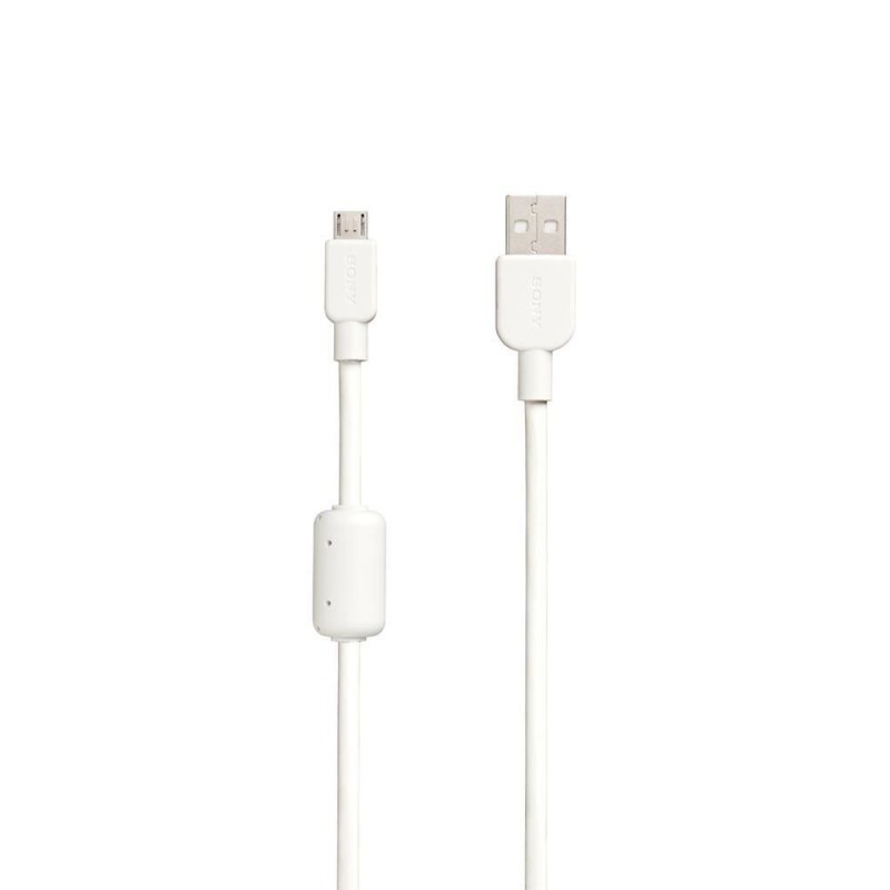 Sony Cable USB a MicroUSB 1.5m Blanco