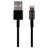 Cable Dual iPhone Android Negro