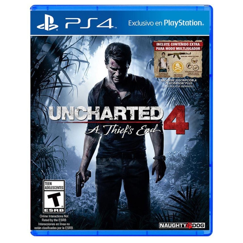 Uncharted 4: A Thief's End PS4