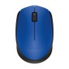 Logitech Mouse M170 Inalámbrico Azul
