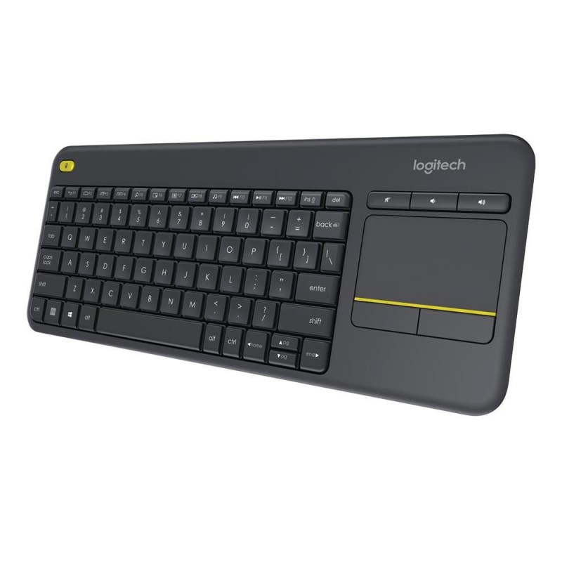 Logitech Wireless Touch Keyboard K400 Plus Inalámbrico