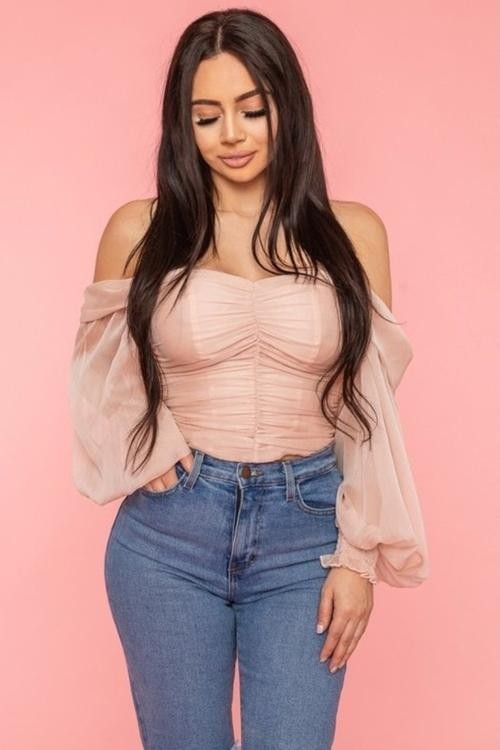 BLUSA MONA PALO ROSA