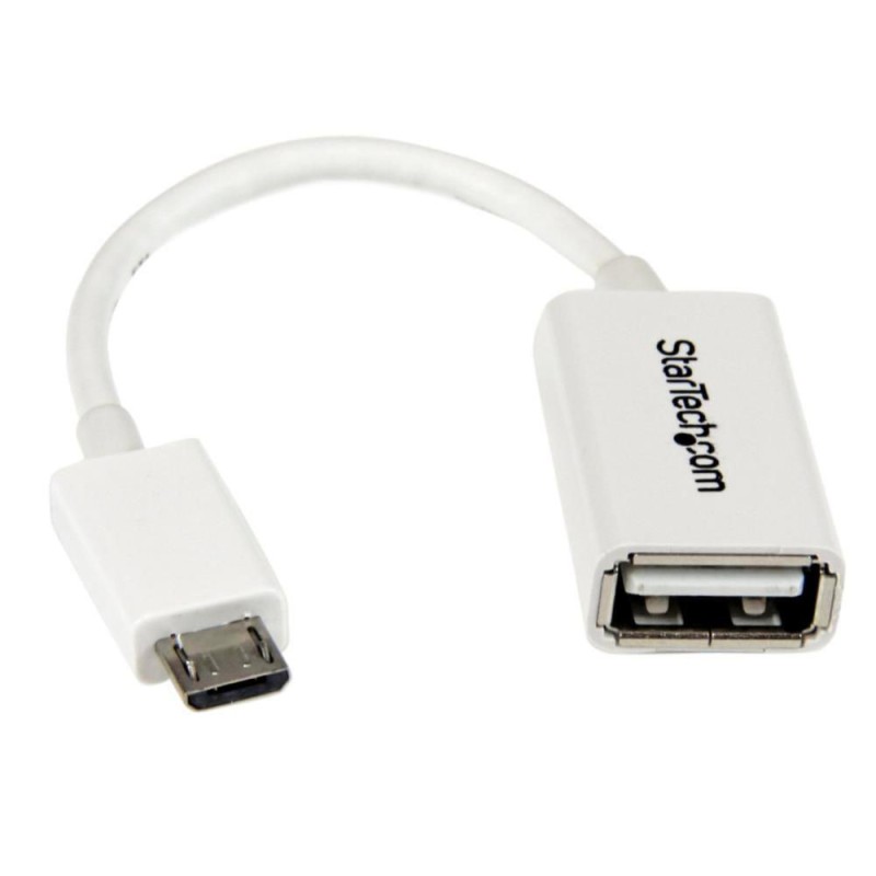 Cable Micro USB a USB OTG Macho a Hembra StarTech