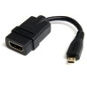 Cable StarTech Adaptador 12cm HDMI a Micro HDMI