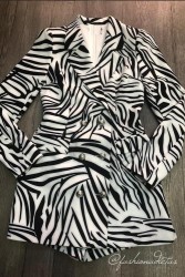 ROMPER-BLAZZER ZEBRA