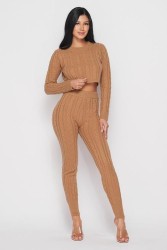 SET HELMI TEJIDO MOCHA