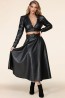 SET TRINITY NEGRO FAUX