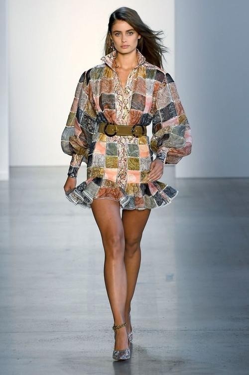 VESTIDO TAYLOR ESTAMPADO CINTURON