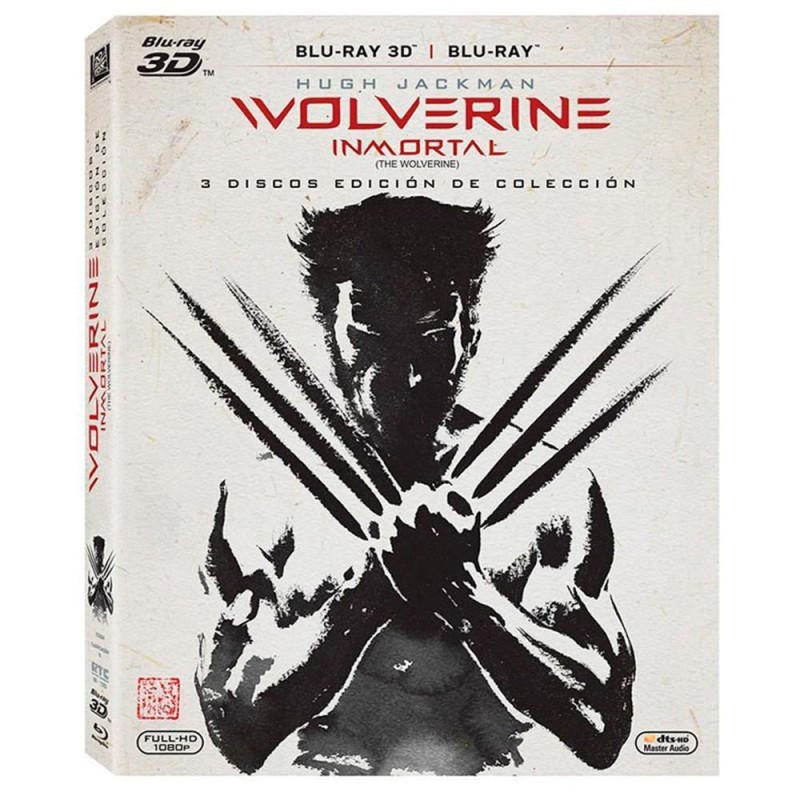BLURAY 3D WOLVERINE INMORTAL