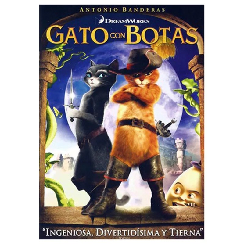 DVD El Gato con Botas